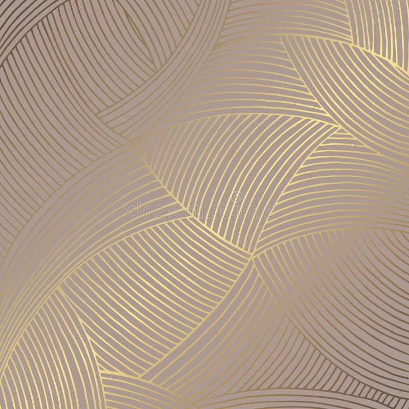 Extracto de oro Fondo decorativo elegante Modelo del vector para el diseño