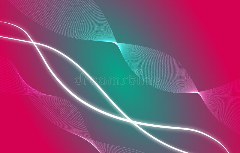 Extracto rojo, dise?o verde, blanco de la mezcla de la onda, fondo del vector stock de ilustración Extracto rojo, dise?o verde, blanco de la mezcla de la onda, fondo del vector stock de ilustración