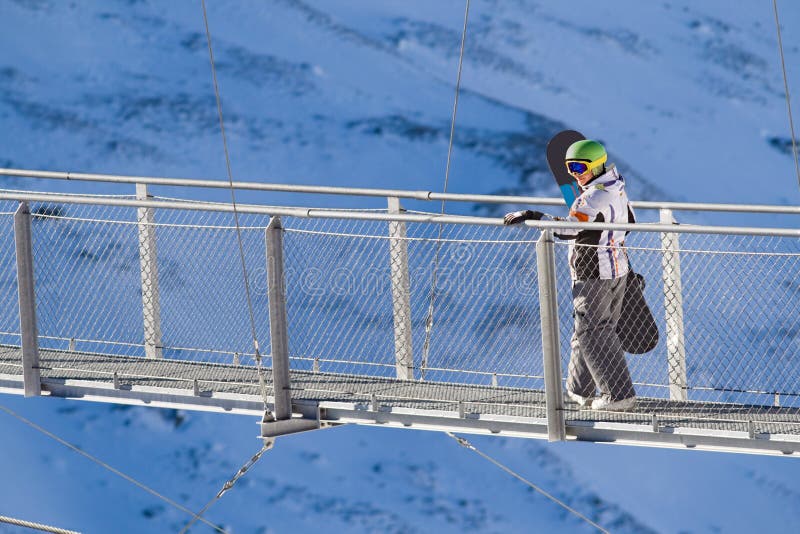 Extreeme sport on the European Alps royalty free stock photography Extreeme sport on the European Alps royalty free stock photography
