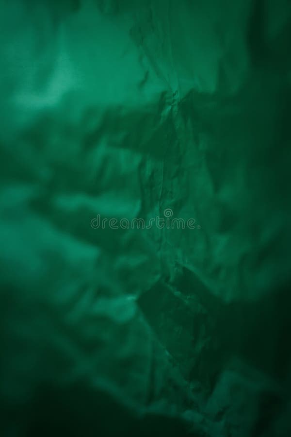 Extreme close up of green empty plastic bag background royalty free stock images