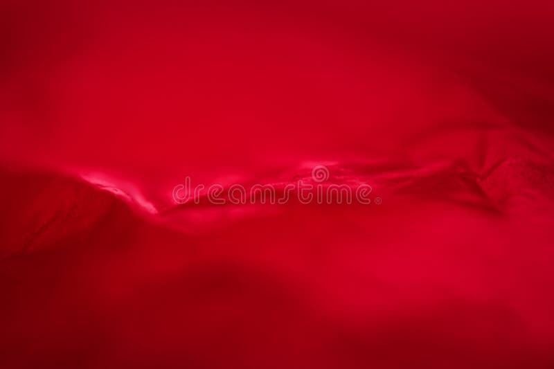 Extreme close up of red empty plastic bag background stock photos