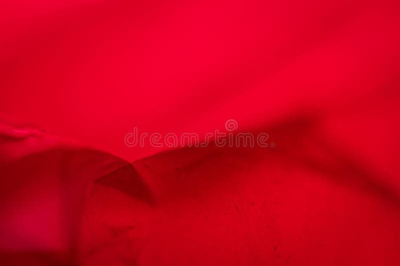 Extreme close up of red empty plastic bag background royalty free stock image