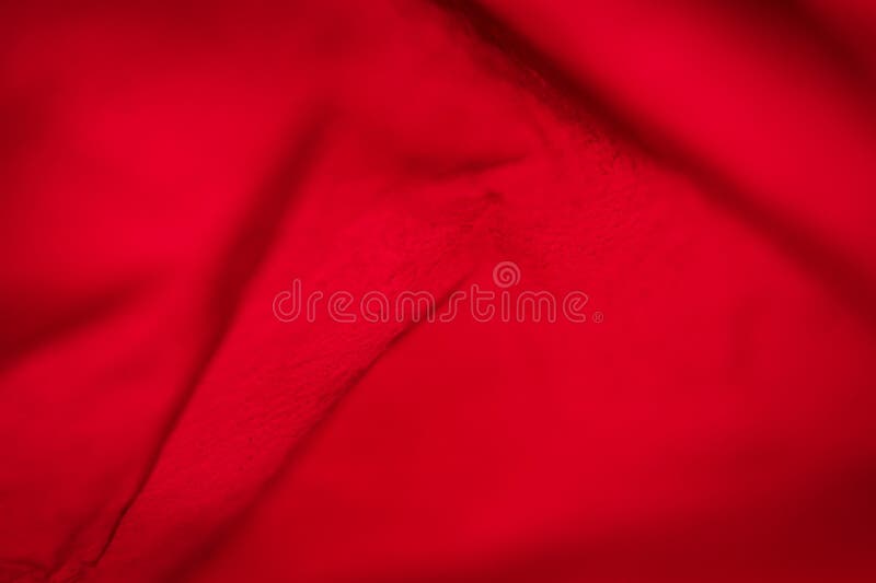 Extreme close up of red empty plastic bag background stock photography
