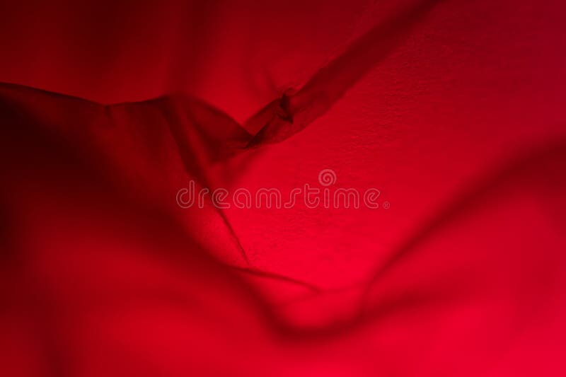 Extreme close up of red empty plastic bag background royalty free stock image