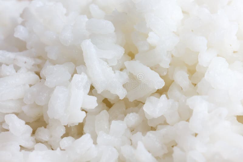 Extreme Detail Steamed White Rice Stock Photos Free & RoyaltyFree