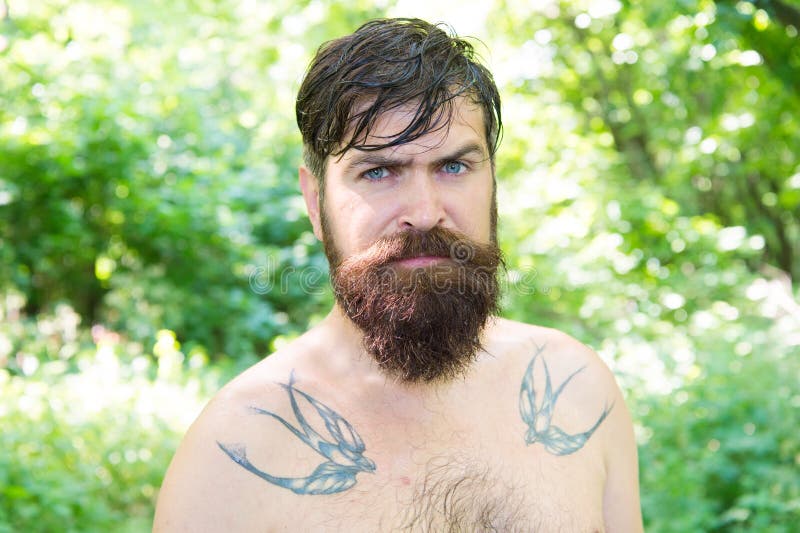 Nude Bearded Men