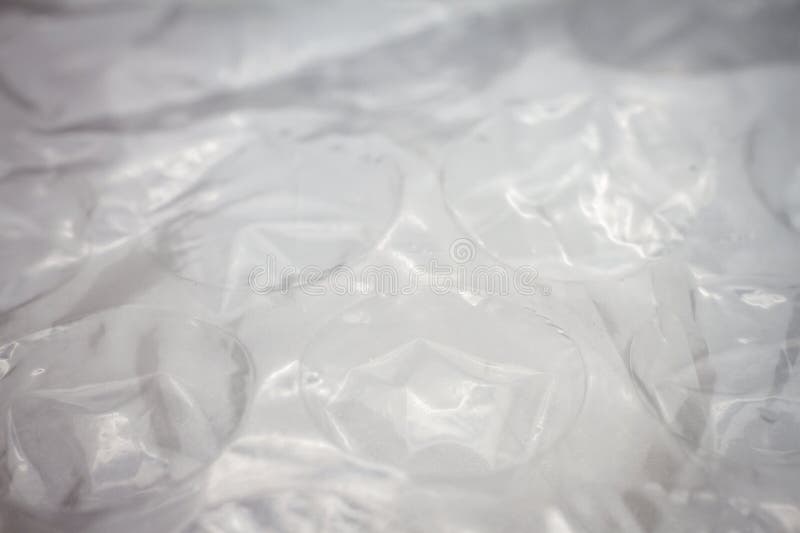 Extreme macro of plastic bubble wrap texture royalty free stock photos