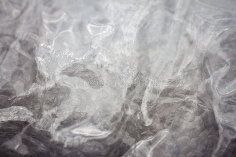 Extreme macro of plastic bubble wrap texture royalty free stock photo