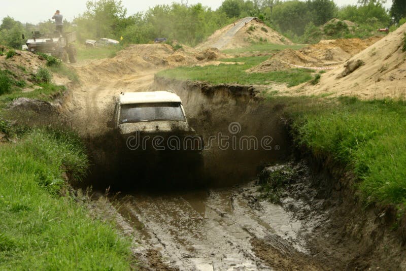 Extreme off road stock photo