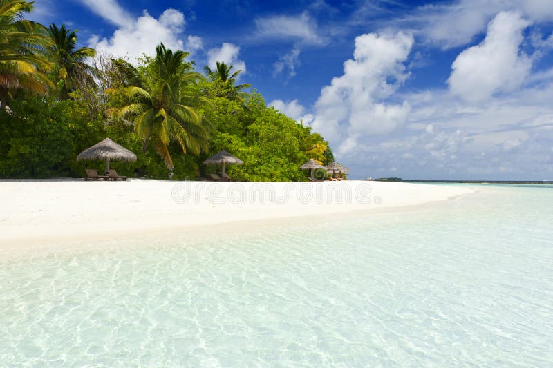 Extreme paradise royalty free stock photo