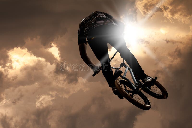 Extreme sport bmx