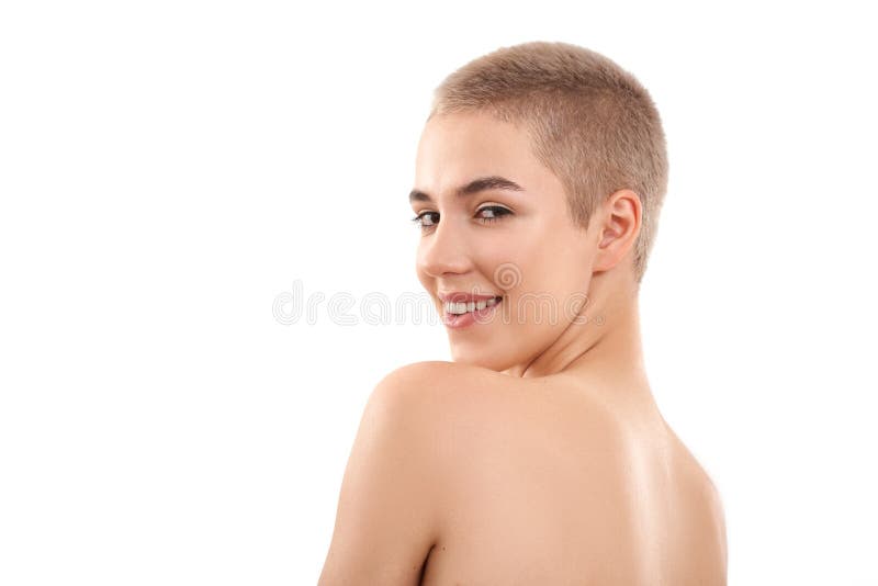 A Woman With A Small Smile On Her Face With Her Strap Falling Off Her  Shoulder. Stock Photo, Picture and Royalty Free Image. Image 14611389.