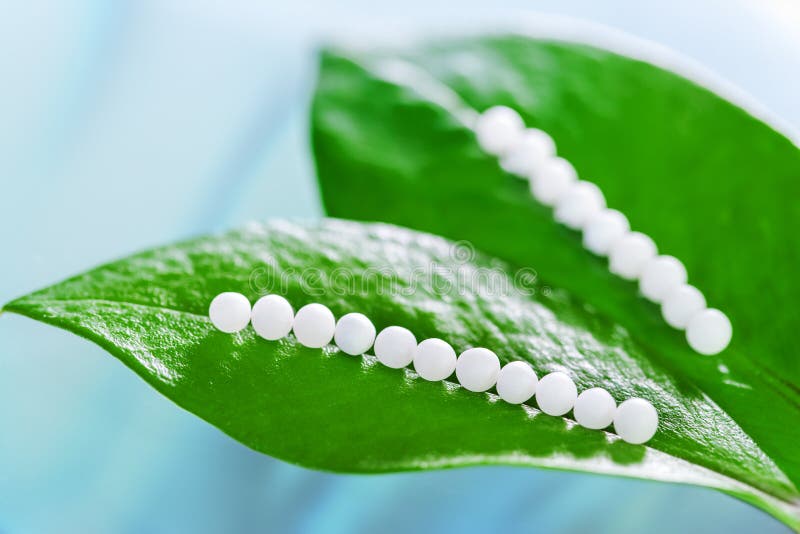 Extremt slut upp av homeopatiska preventivpillerar royaltyfri fotografi Extremt slut upp av homeopatiska preventivpillerar royaltyfri fotografi