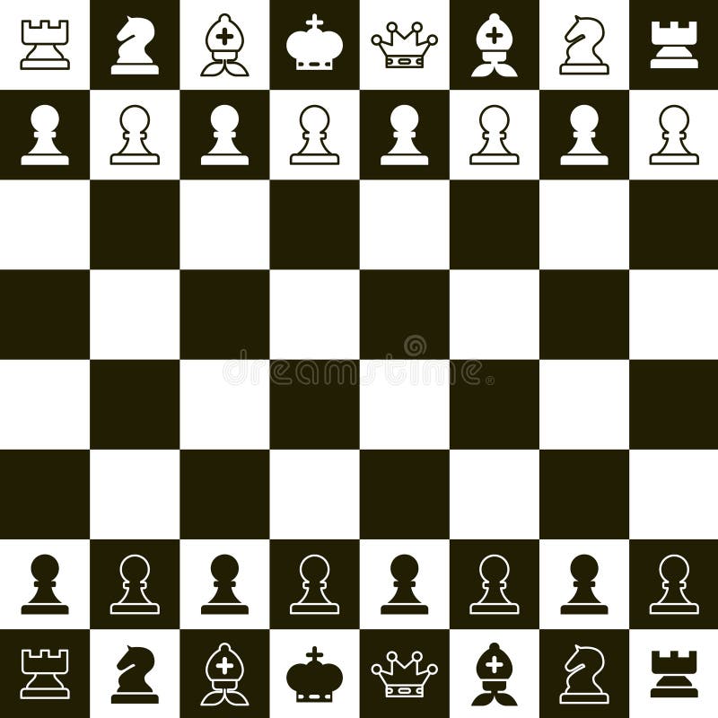 extrémité du compagnon de contrôle de jeu, noir et blanc monochrome avec le point culminant Pièces d'échecs de vue supérieure illustration stock extrémité du compagnon de contrôle de jeu, noir et blanc monochrome avec le point culminant Pièces d'échecs de vue supérieure illustration stock