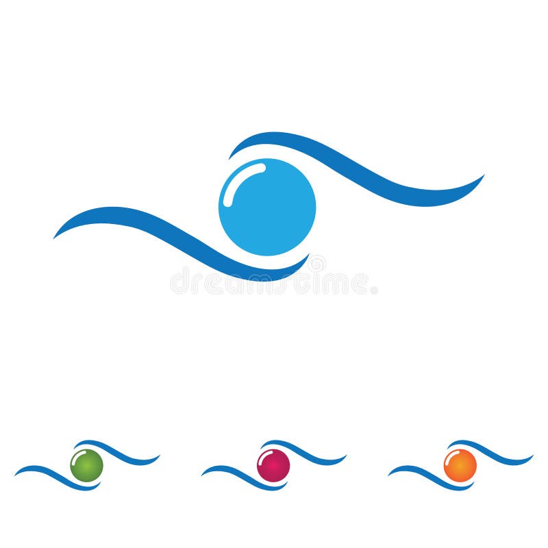 Eye Care Vector Logo Design Stock Vector Illustration of computer