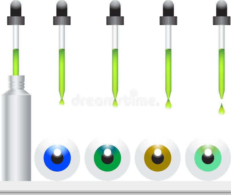 Eye Drops and Eyeballs stock vector. Illustration of eyes - 9395433 Eye Drops and Eyeballs stock vector. Illustration of eyes - 9395433