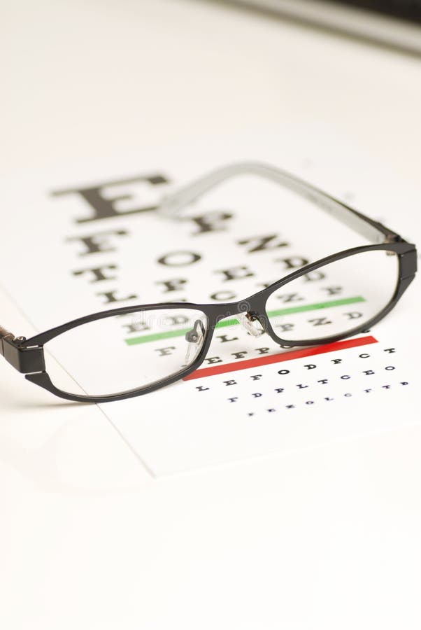 Eye exam chart stock photo. Image of eyesight, medical 10527582