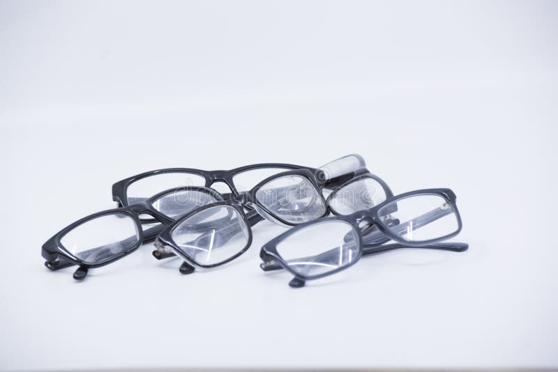 Eye Glasses with Frame As Visual Aid Stock Image Image of findings