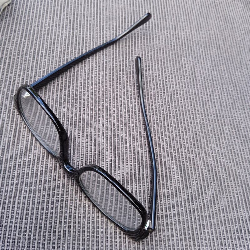 Eye Glasses with Frame As Visual Aid Stock Image Image of perception