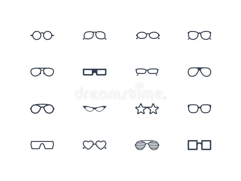 Movie Icons | Piccolo Series Stock Vector - Illustration of pictogram ...