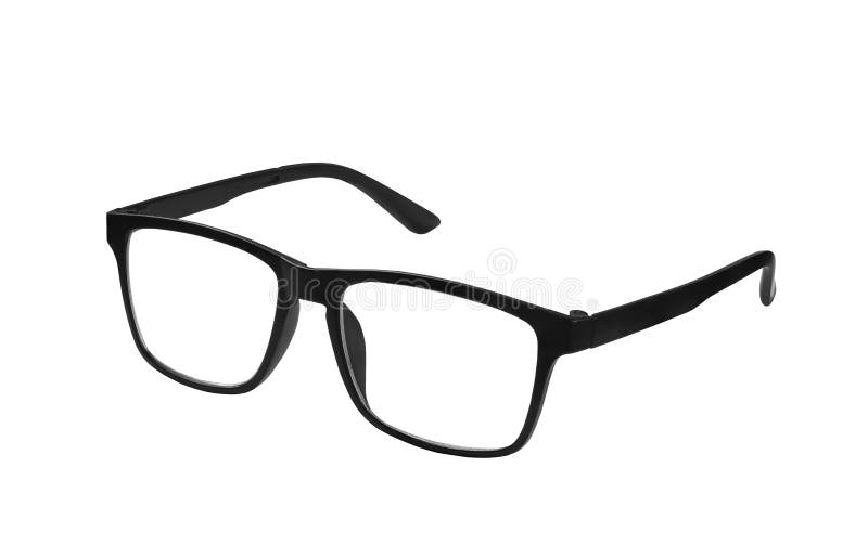 Eye Glasses on White Background. Stock Photo - Image of modern, copy:  178130960