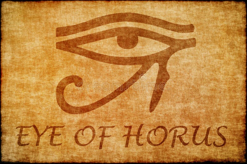 Eye of horus. royalty free illustration