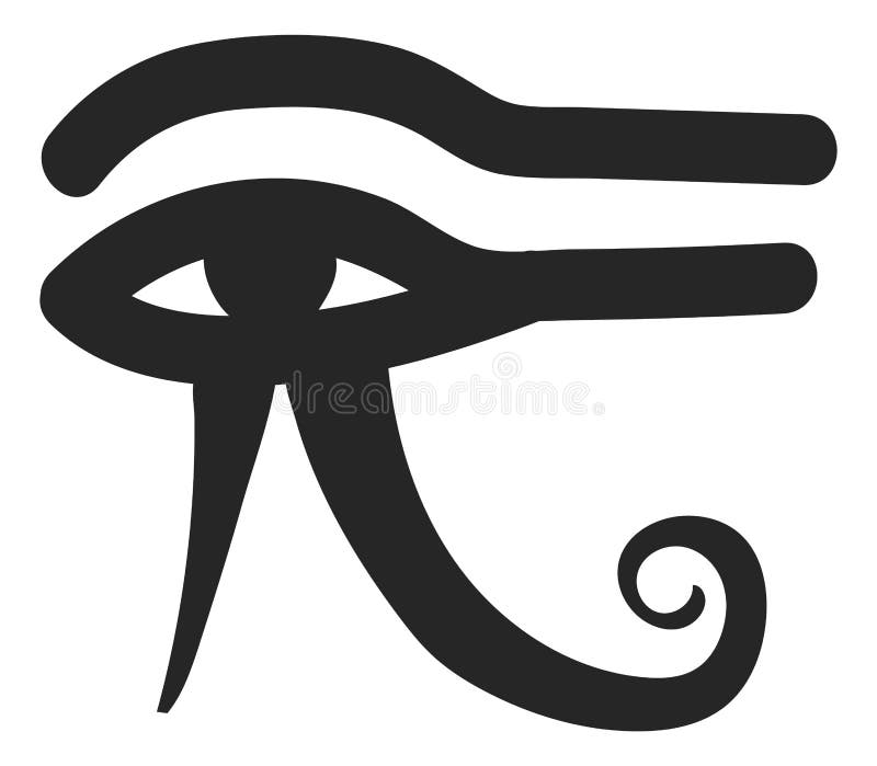 Eye Of Horus Symbol Ancient Egypt Culture Symbol Stock Vector Illustration Of Vector