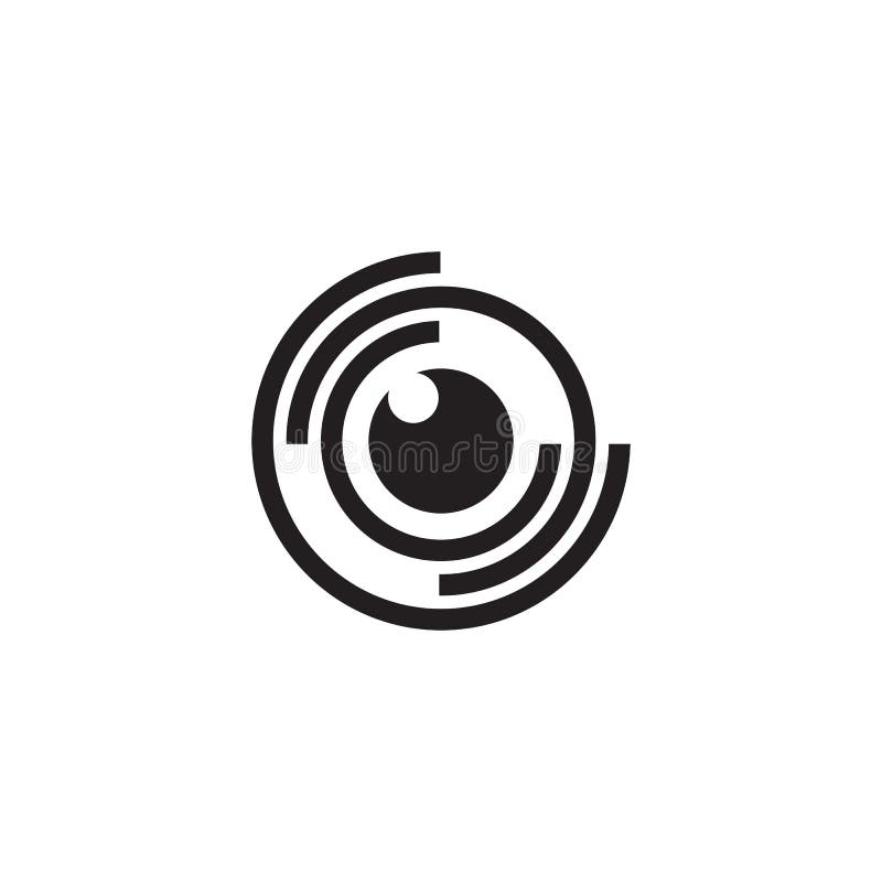 Eye logo design vector template