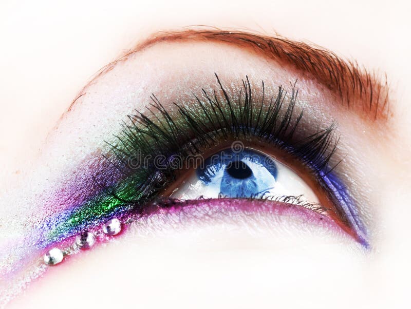 Eye Make-up stock photo