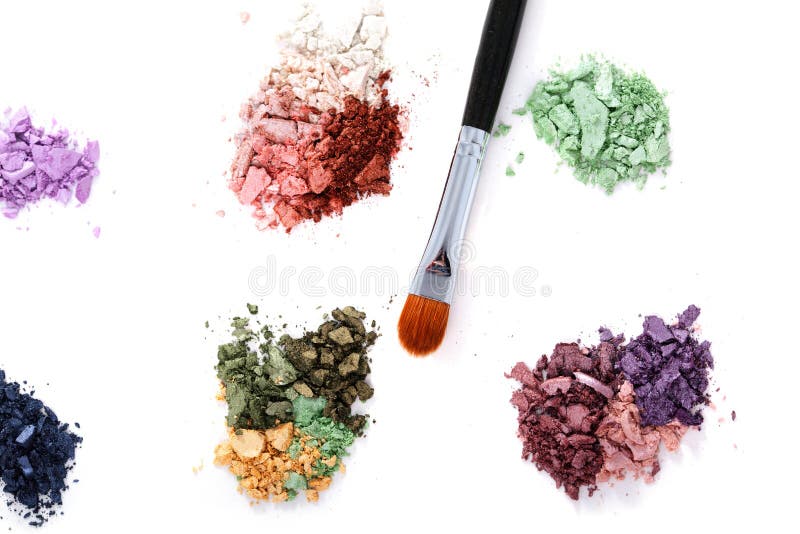 Eye shadows stock image