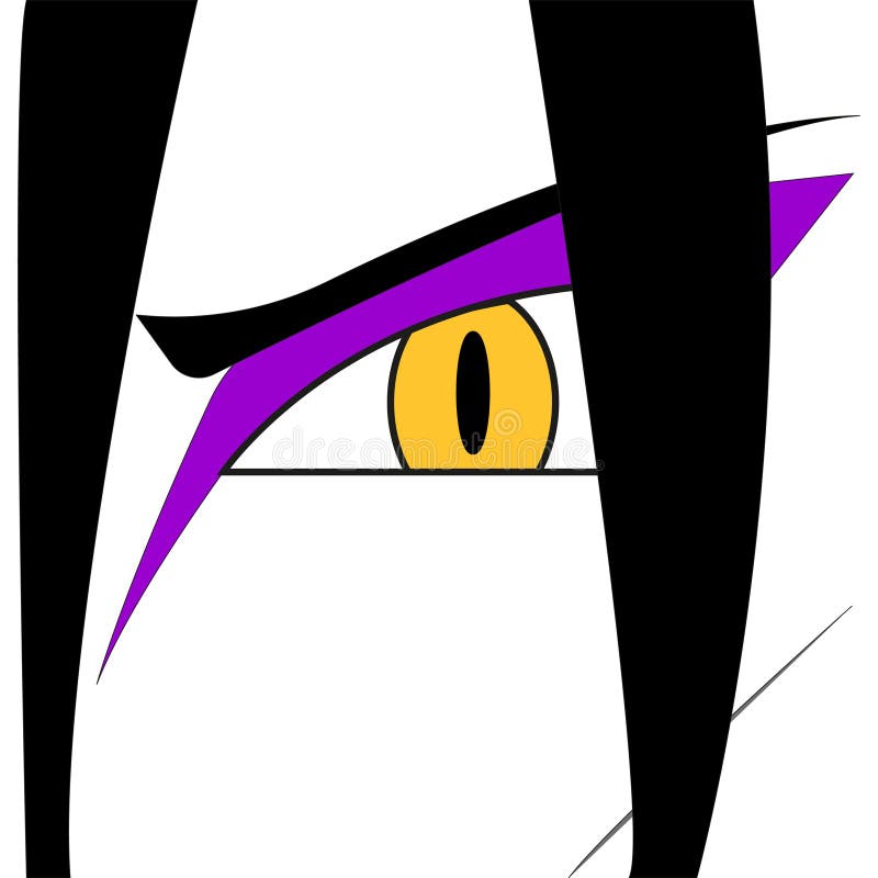 Set of Eye Sharingan. Flat Design Style Vector Illustration. Set of Eye