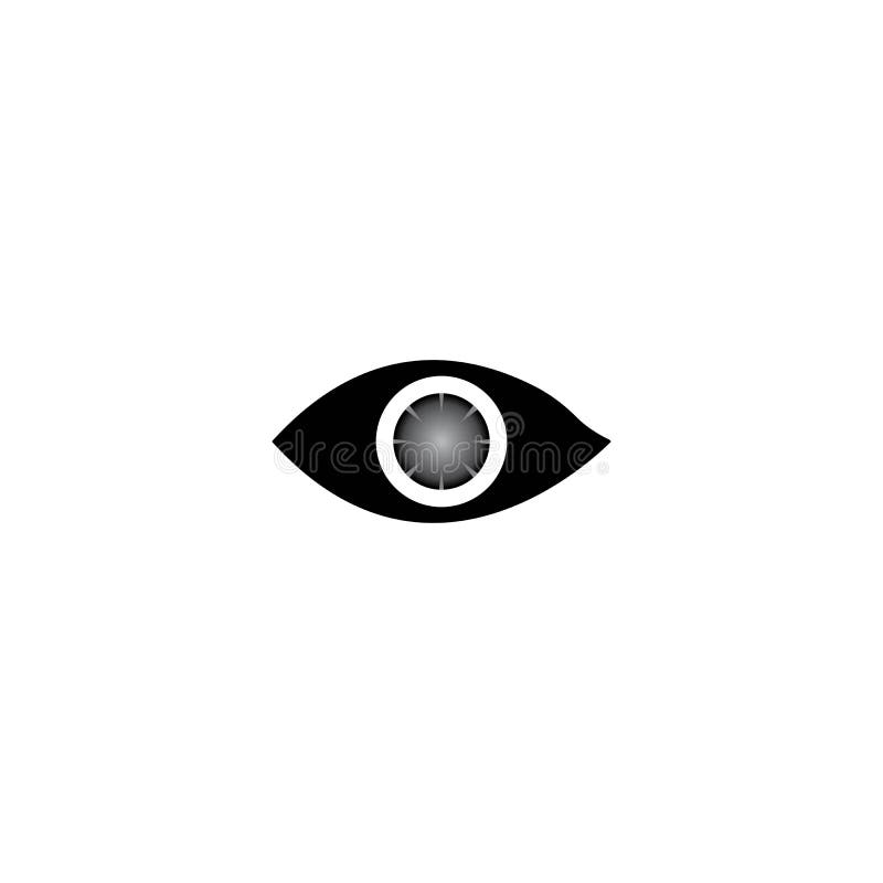 Eye icon stock vector. Illustration of emblem, company 252457067