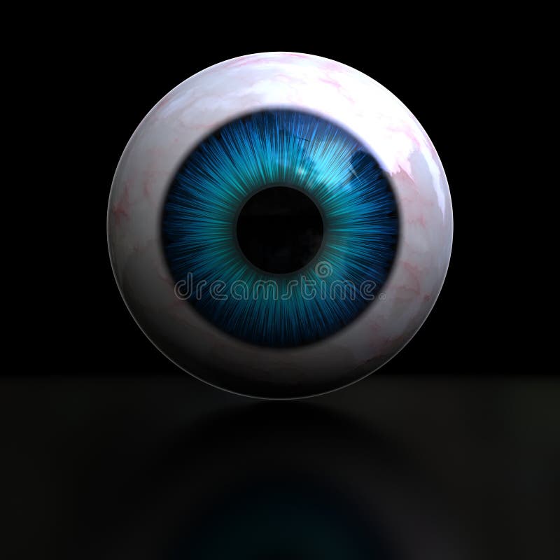 Eyeball stock illustration. Illustration of eyes, blue 13349307