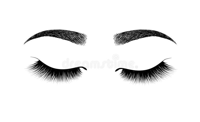 eyebrow perfectly shaped. permanent make-up and tattooing. Cosmetic for eyebrows. Eyelash extension. A beautiful make-up. Thick