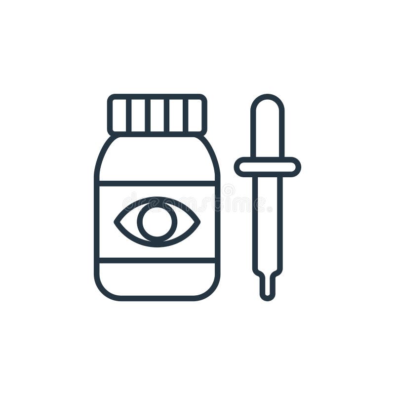 Eyedropper Vector Icon. Eyedropper Editable Stroke. Eyedropper Linear