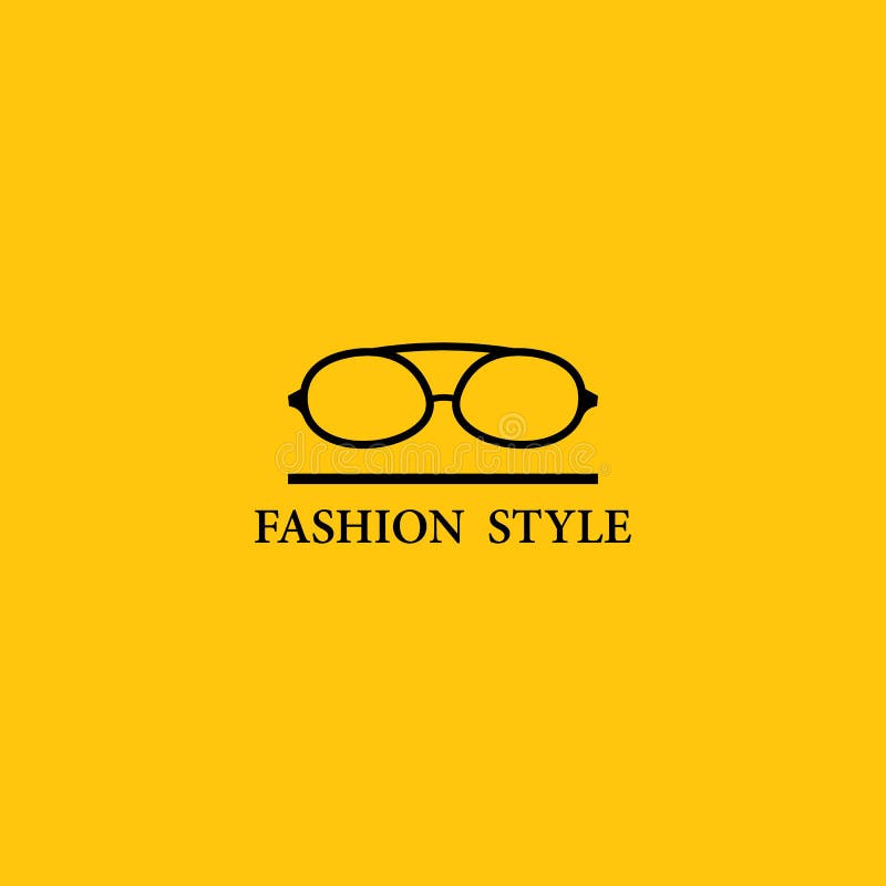 Eyeglasses Fashion Style Vector Stock Illustration Illustration of