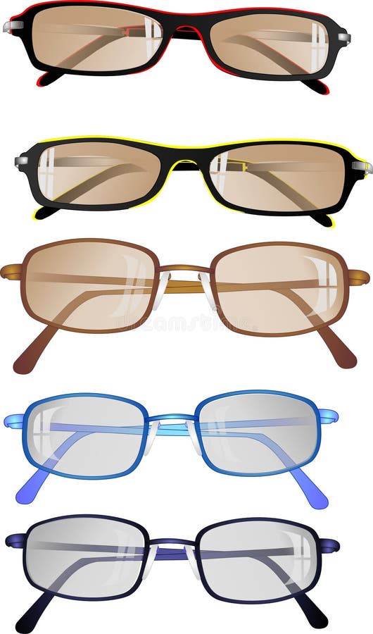 Eyeglasses or sunglasses, ready to wear