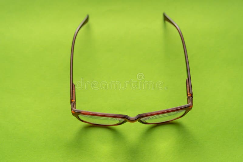 Eyeglasses with Thick Frame Stock Image Image of bubbles, optic