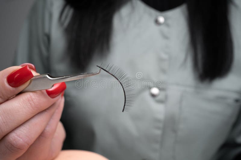 Eyelash Extension Tools. Accessories for Eyelash Extensions. Artificial