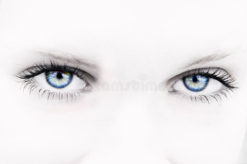 The beauty of Black men or women with blue eyes