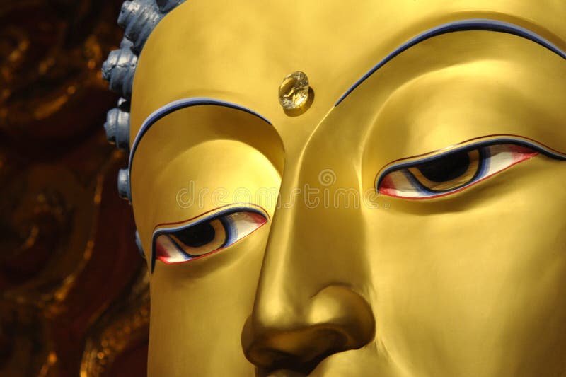 Eyes of Buddha stock photo. Image of gold, portrait, spiritual 60299778