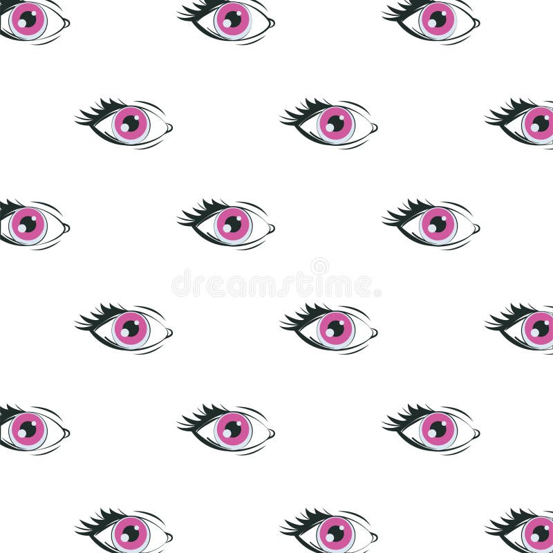 Eyes human blue pop art style pattern royalty free illustration