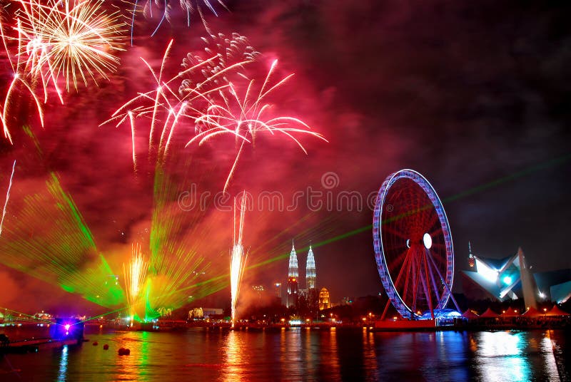 Eyes on Malaysia stock photo