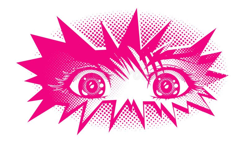 Manga Eyes Paper Stock Illustrations – 162 Manga Eyes Paper Stock  Illustrations, Vectors & Clipart - Dreamstime