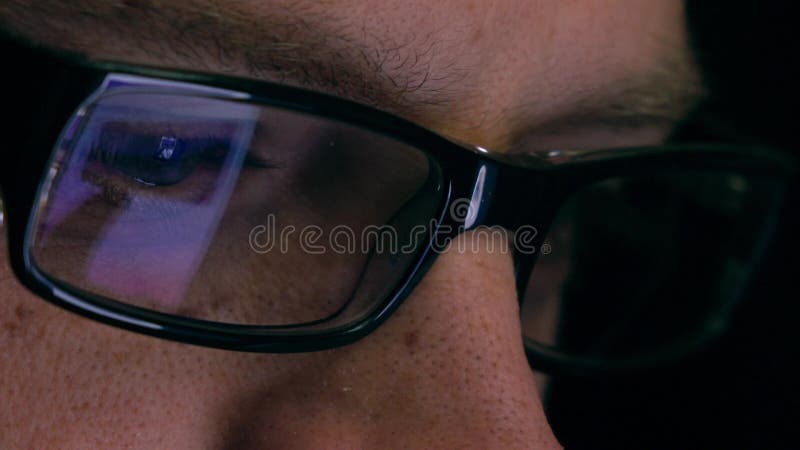 Rim Glasses Black Porn - Glasses Reflecting Computer Screen Stock Photos - Free & Royalty-Free Stock  Photos from Dreamstime