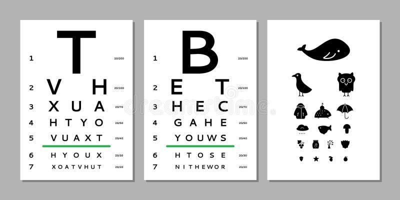 Vision Chart Children