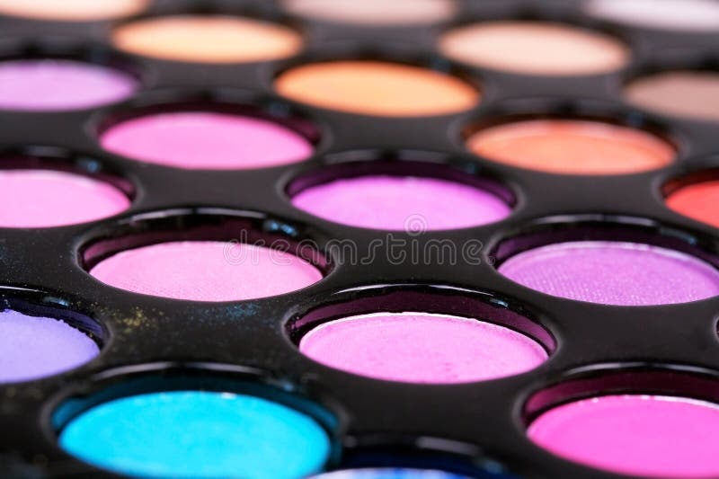 Eyeshadows different colors