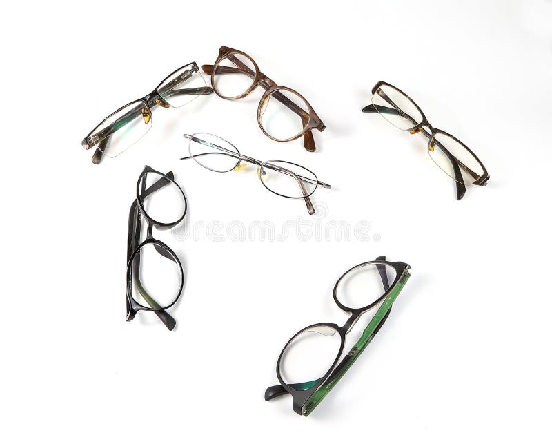 Eyewear Spectacles Optical Glass Stock Image Image of metal, lens