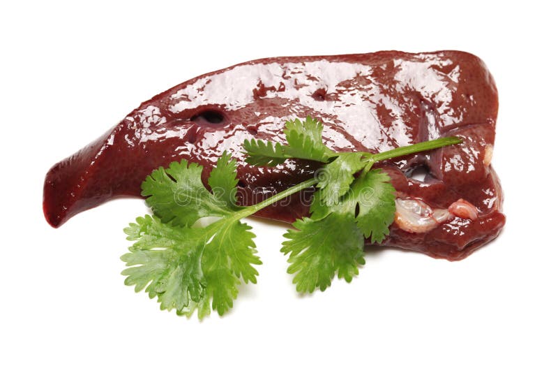 Fígado De Carne De Porco Frita Na Folha De Bananeira Imagem de Stock -  Imagem de colesterol, oleoso: 159448785