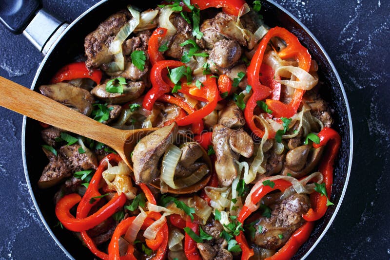 Pasta De Fígado Com Ervas, Conhaque Da Galinha, Manteiga Foto de